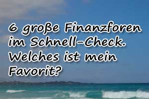 Börsen- und Finanzforen im Check